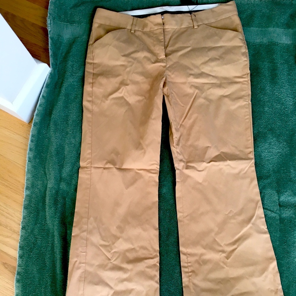Express Editor Lower Rise Flare Leg pants